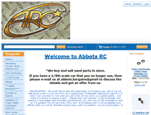 Tablet Screenshot of abbotsrc.co.uk